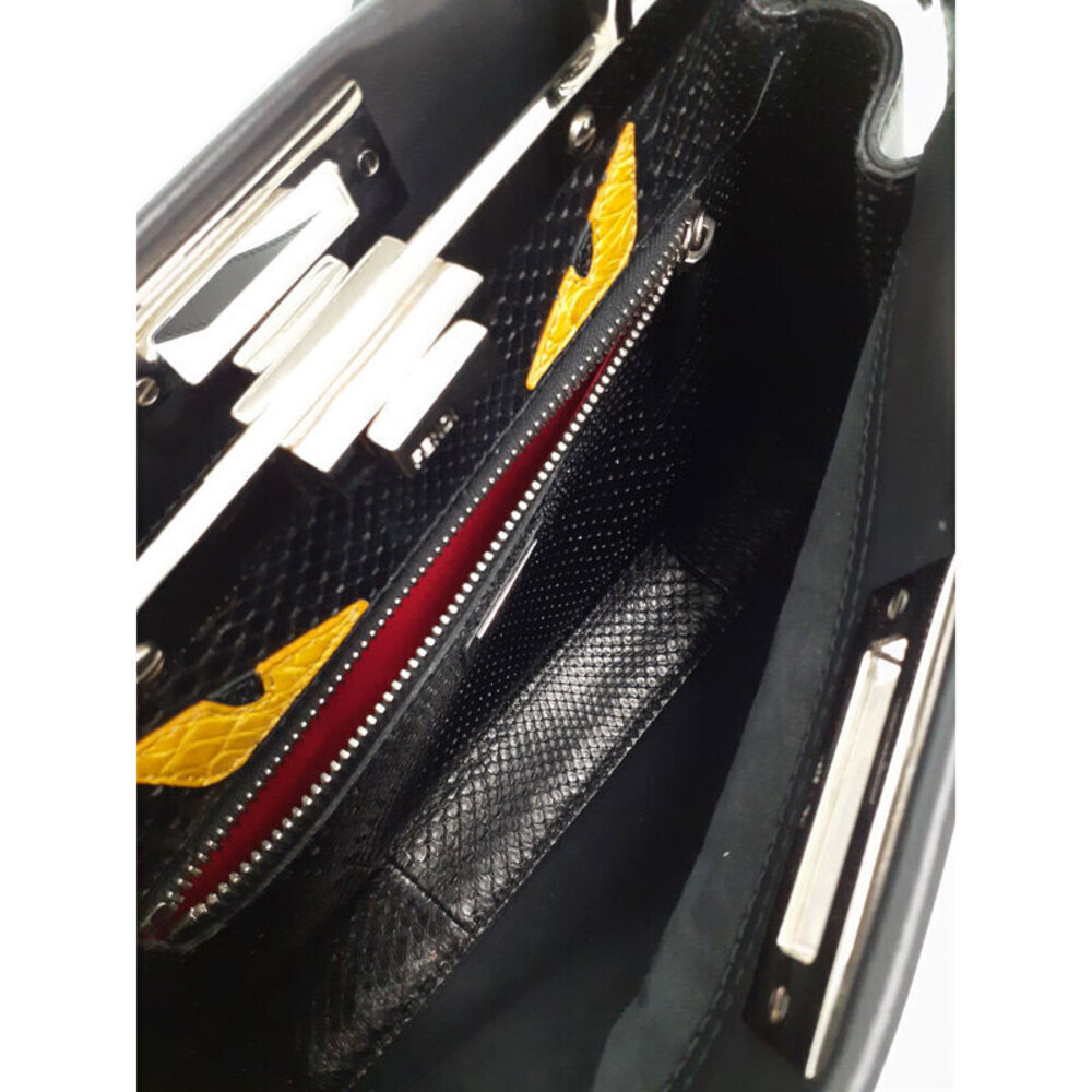 Fendi Peekaboo Regular Leather Shoulder Bag - Picture 3 of 9